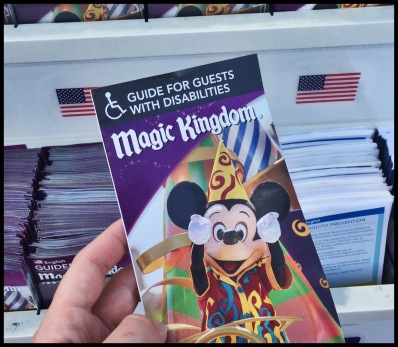 Disney's Magic Kingdom Guide for Guests with Disabilities Map